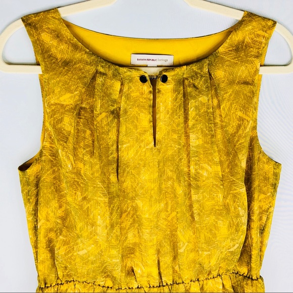 Banana Republic Heritage Keyhole Sheath Dress Sz 8 - Picture 2 of 7